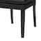 Baxton Studio Black Faux Leather Button-Tufted Nail heads Trim Dining Chair 120-6599 - alternate 6